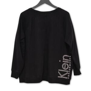 Calvin Klein Sweatshirt - Women’s 1X - Black Performance Graphic Logo Pullover
